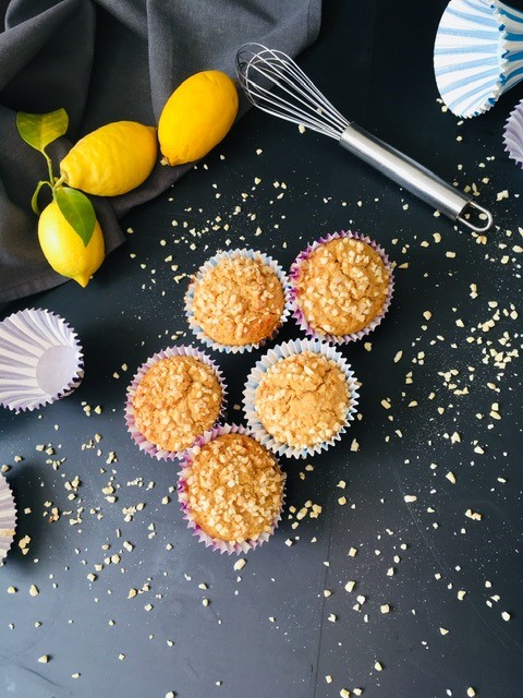 MUFFINS CITRON ET AMANDE