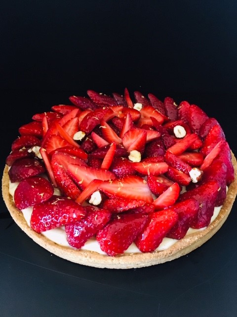 Tarte Aux Fraises Pc3a2te Sucrc3a9e Noisette 25