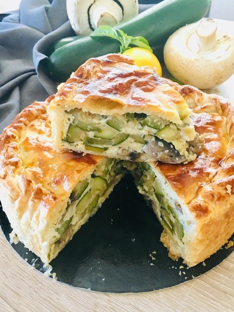 Tourte aux Courgettes 17