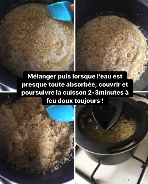Cuisson Quinoa 2