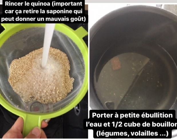 Cuisson Quinoa