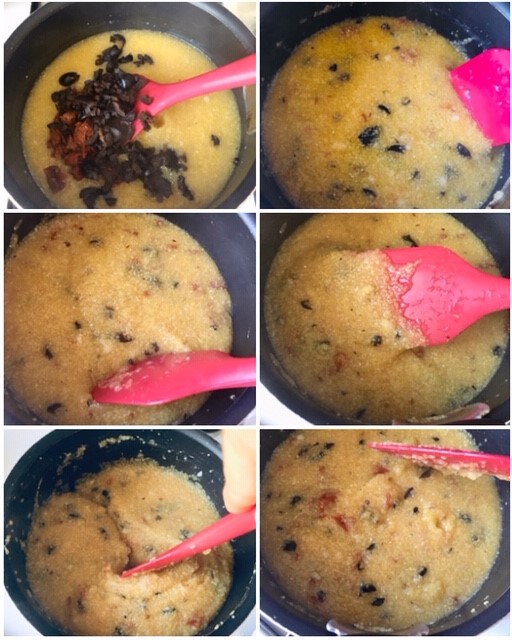 Polenta Grillée Tomates Olives Basilic 4