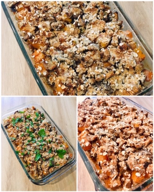 Gratin de Butternut, Champignons et Châtaignes 5