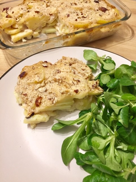 Gratin de Panais et Pomme de Terre, à la béchamel de noisette 9