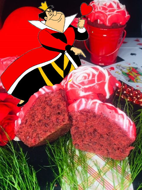 Red Velvet Cupcake - Les Roses de la Reine de Coeur 35