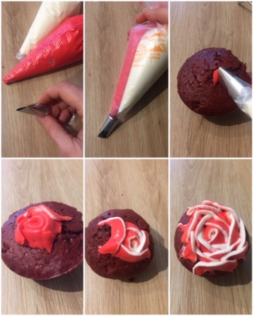 Red Velvet Cupcake - Les Roses de la Reine de Coeur 8
