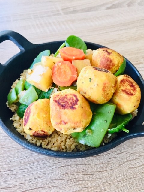Boulettes Lentilles Jaune Carottes 6