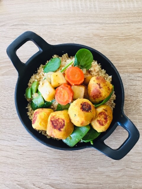 Boulettes Lentilles Jaune Carottes 7