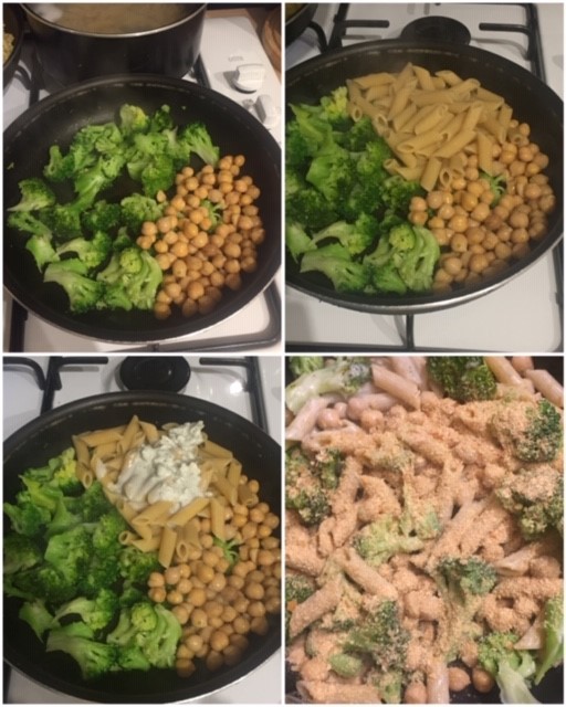 Pâtes au Bleu et Brocolis 1