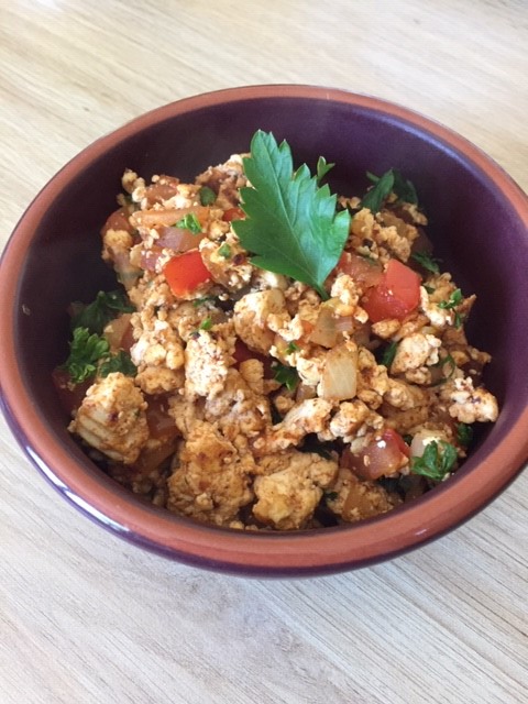 Tofu Brouillé à la Mexicaine 3