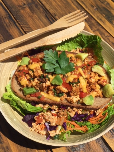 Tofu Brouillé à la Mexicaine 5