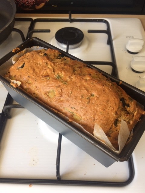 Cake Courgettes, Tomates Séchées, Mozza 4