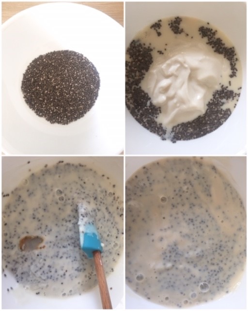 Chia Pudding Pêche Amande 0