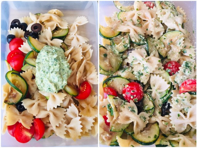 Salade Pâtes Pesto 1