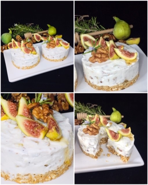 Cheesecake Salé Figues, Noix, Miel & Romarin 15