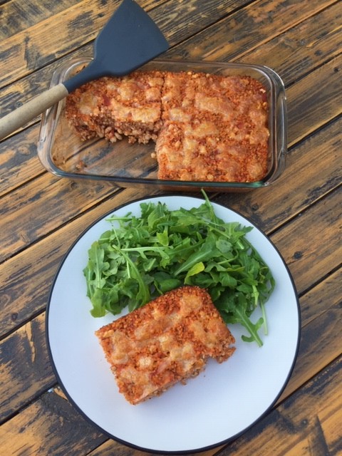 Gratin Boulgour Haricot Blanc Tomate 6