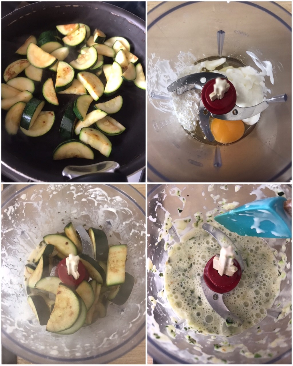 Flan courgette Chèvre