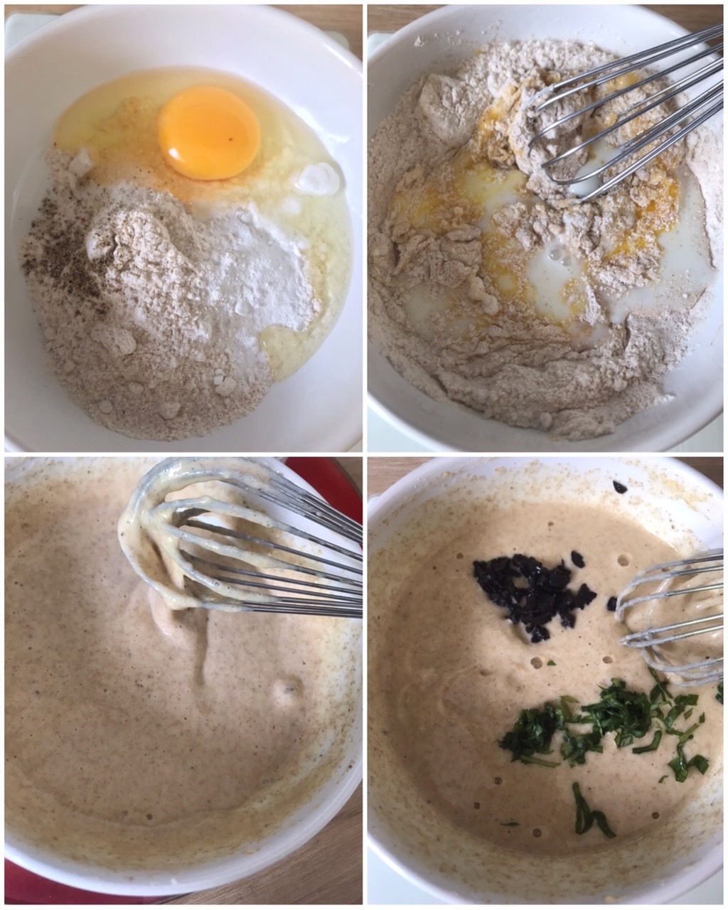 Pancake Fourré Tomate Mozza Pesto