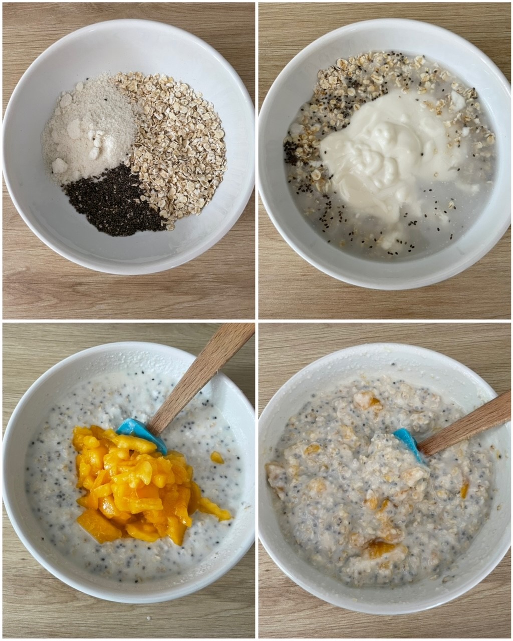Overnight Porridge Coco Nectarine 0