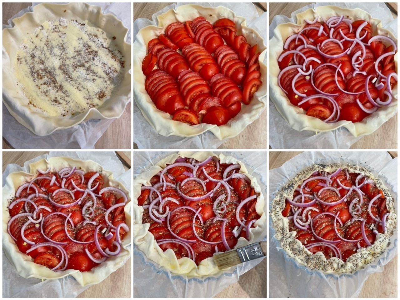 Tarte à la tomate 0