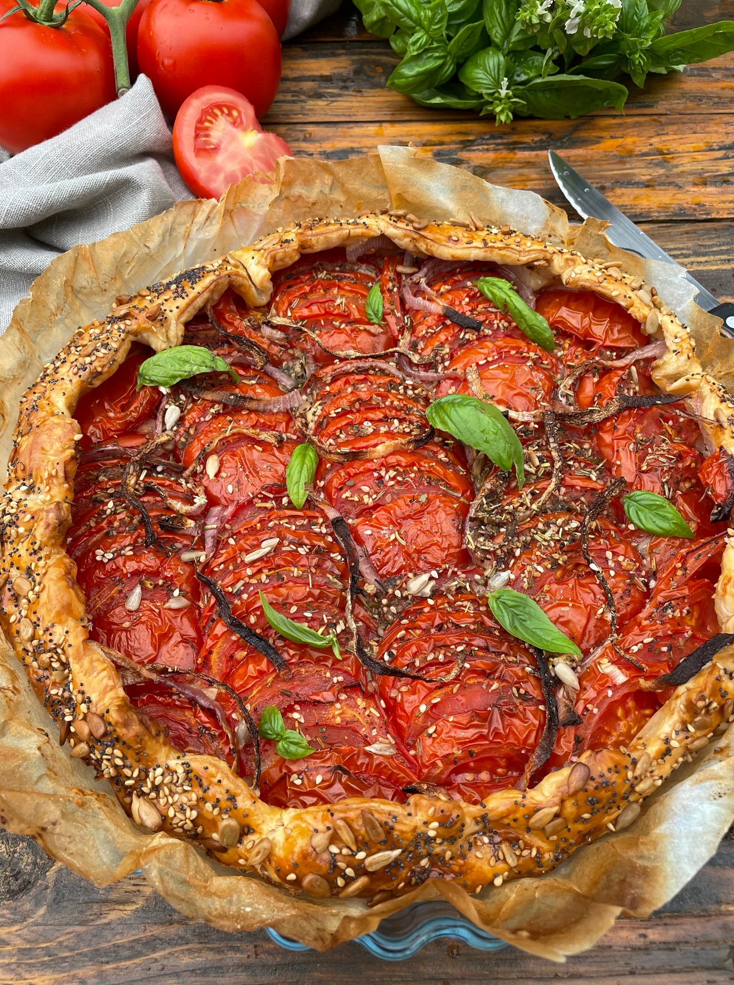 Tarte à la tomate 5
