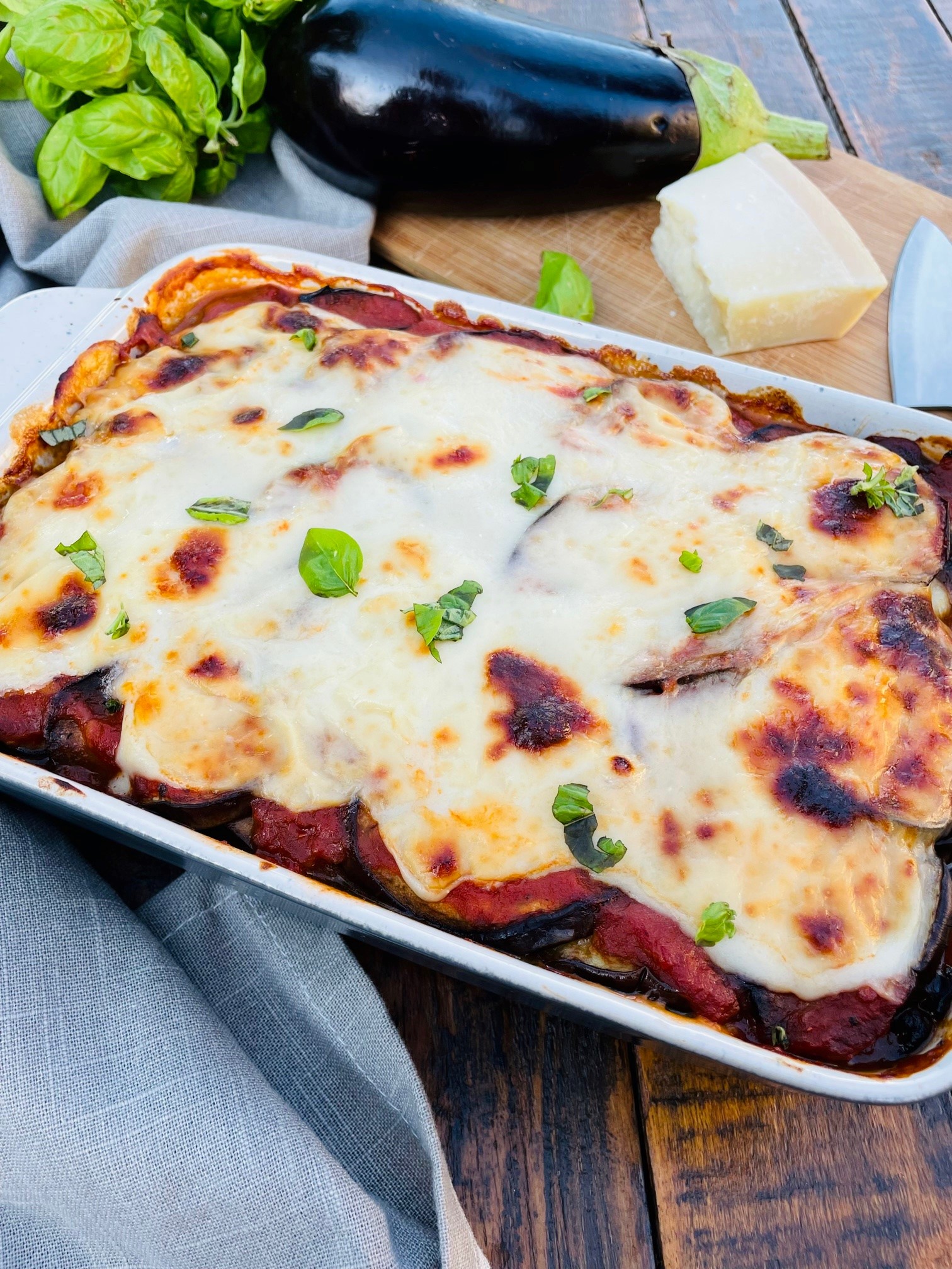 Aubergines à la Parmesane 6