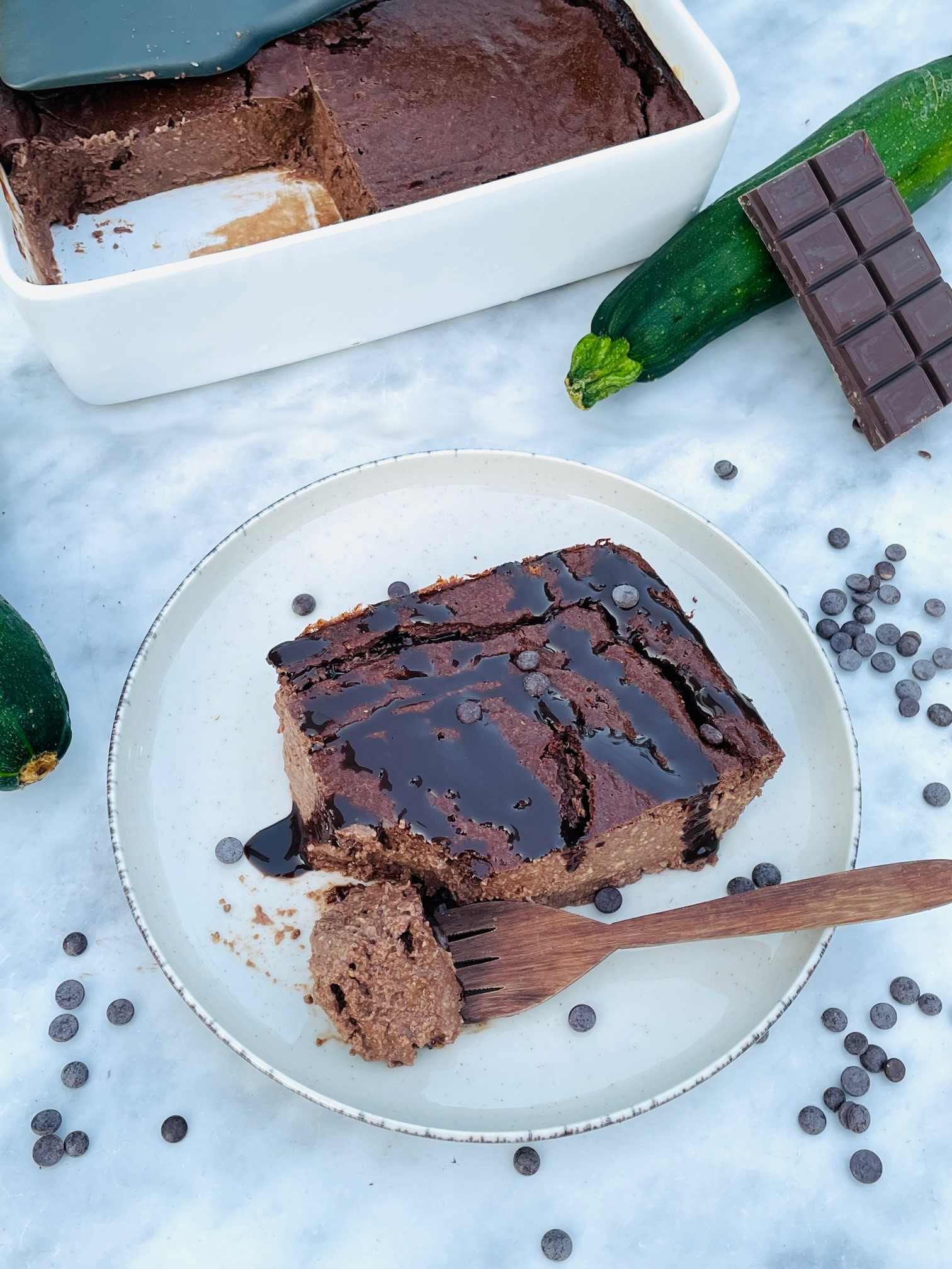 Flan Crémeux Choco-Courgette 3