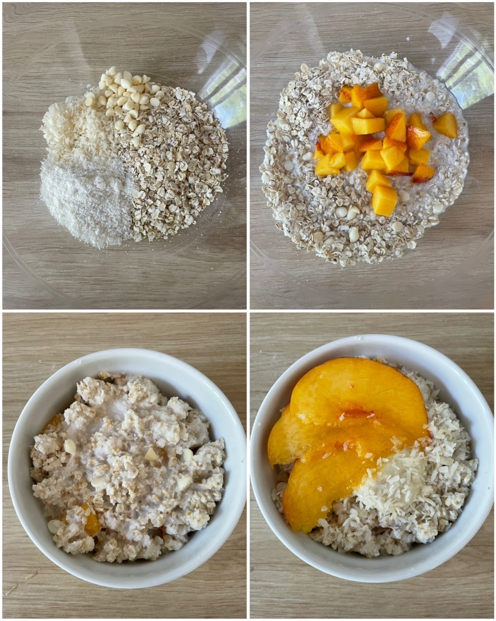 Porridge au Four Coco Chocolat Blanc 4