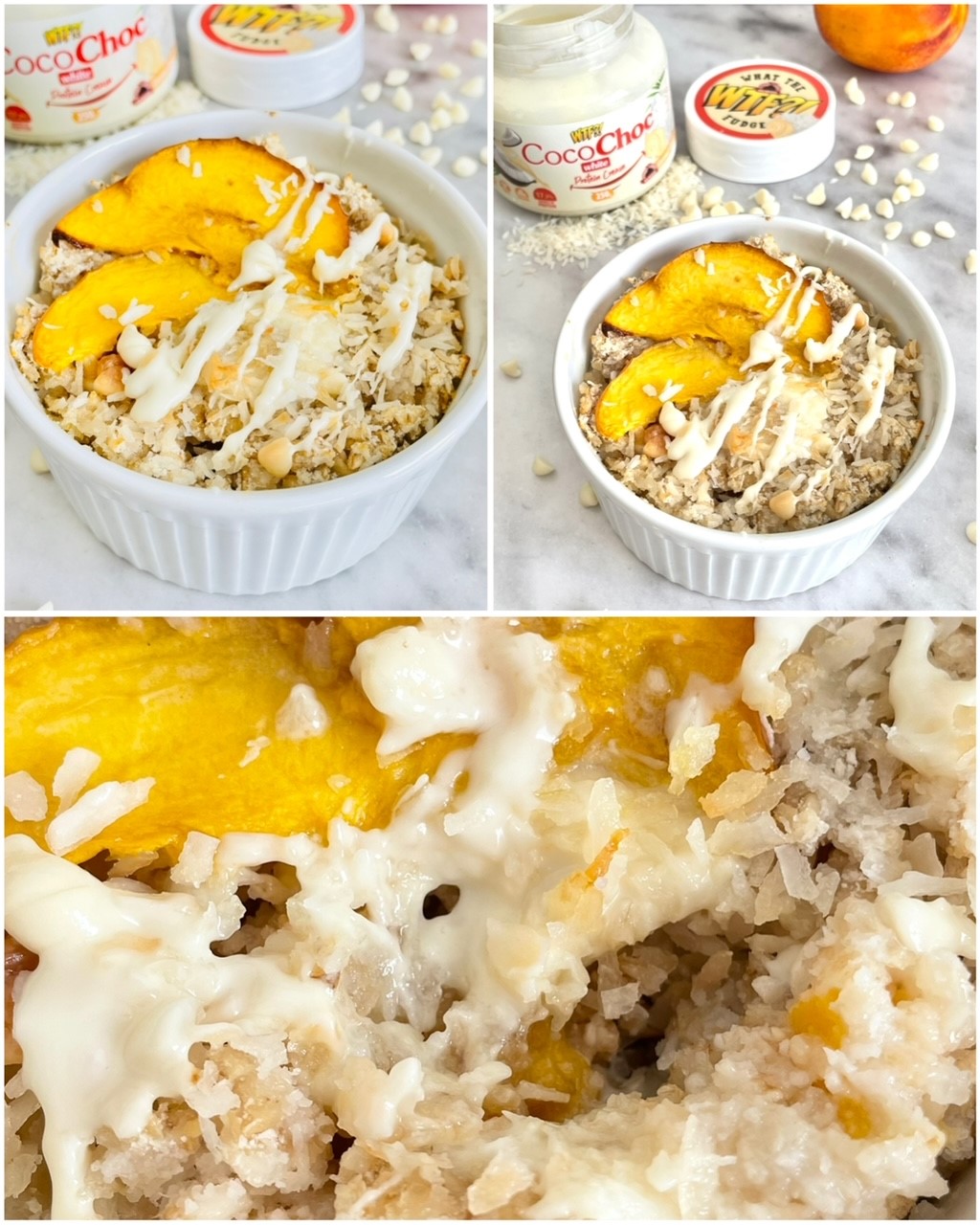 Porridge au Four Coco Chocolat Blanc 5