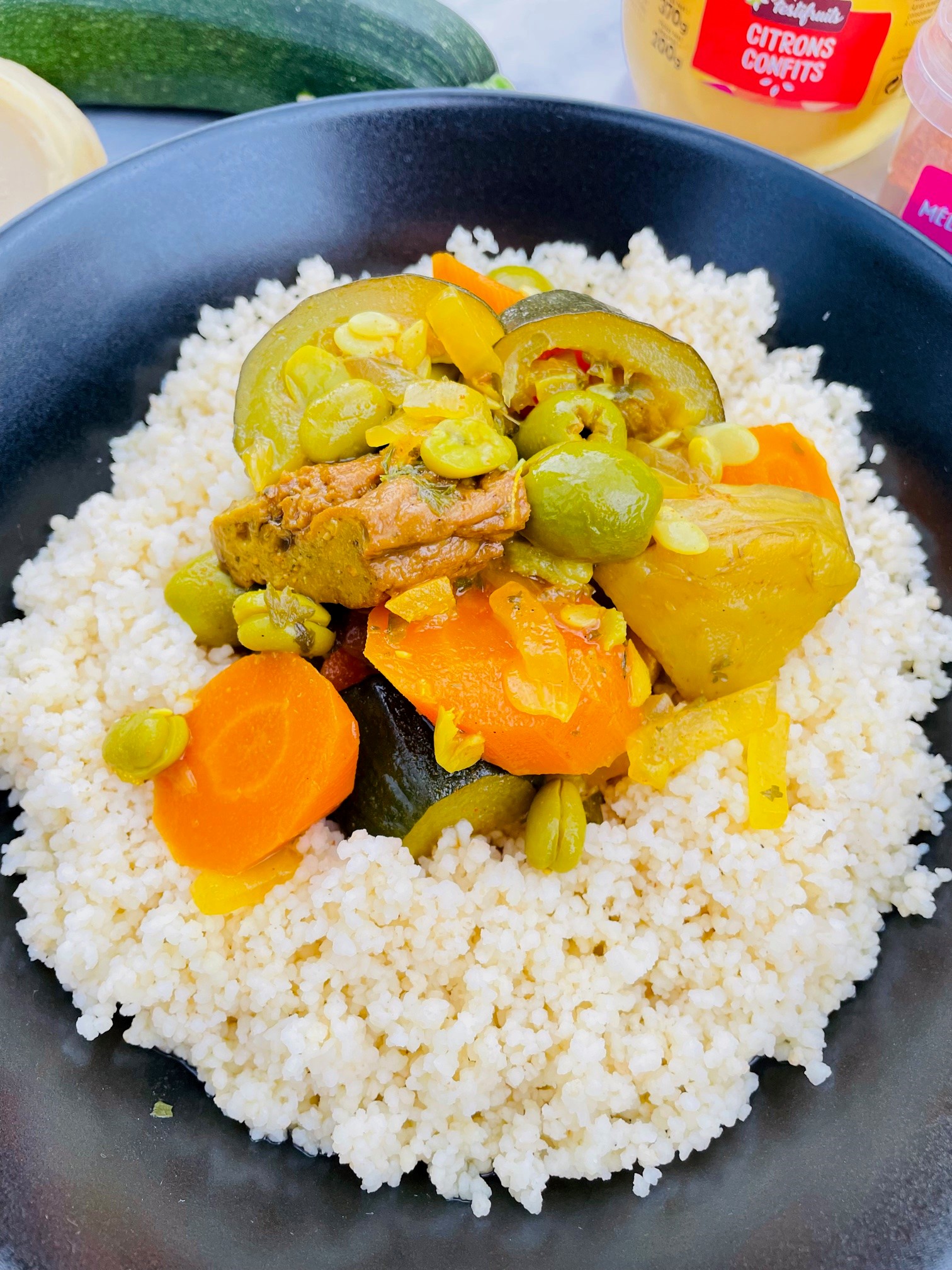 Tajine Courgette, Citron Confit 4