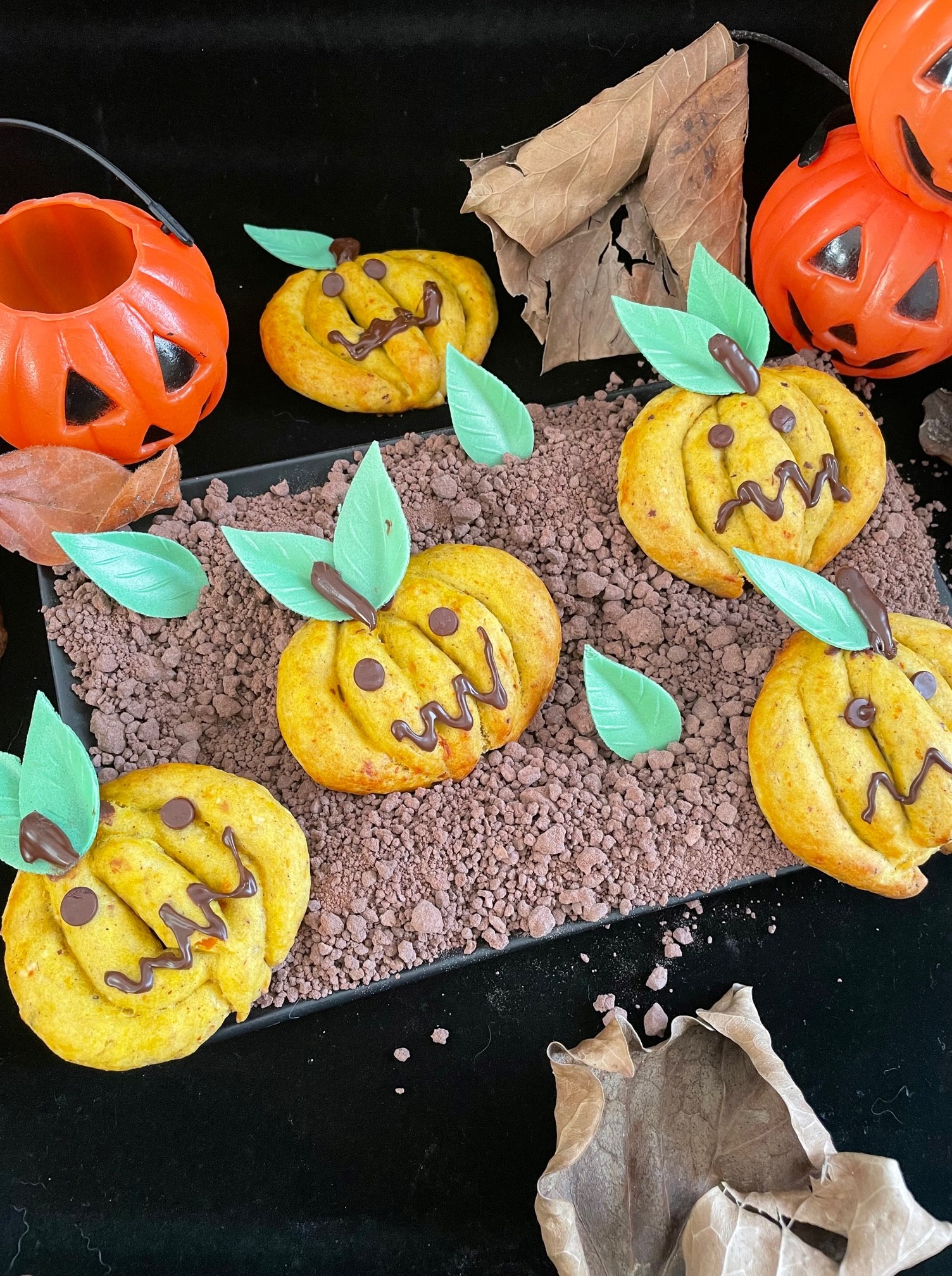 Biscuits Citrouilles 3