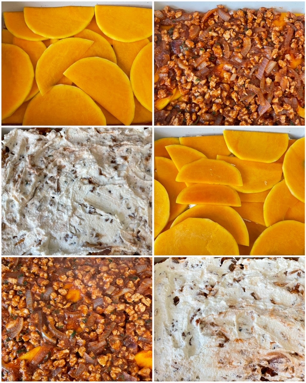 Lasagnes de Butternut, Ricotta et Noix 2