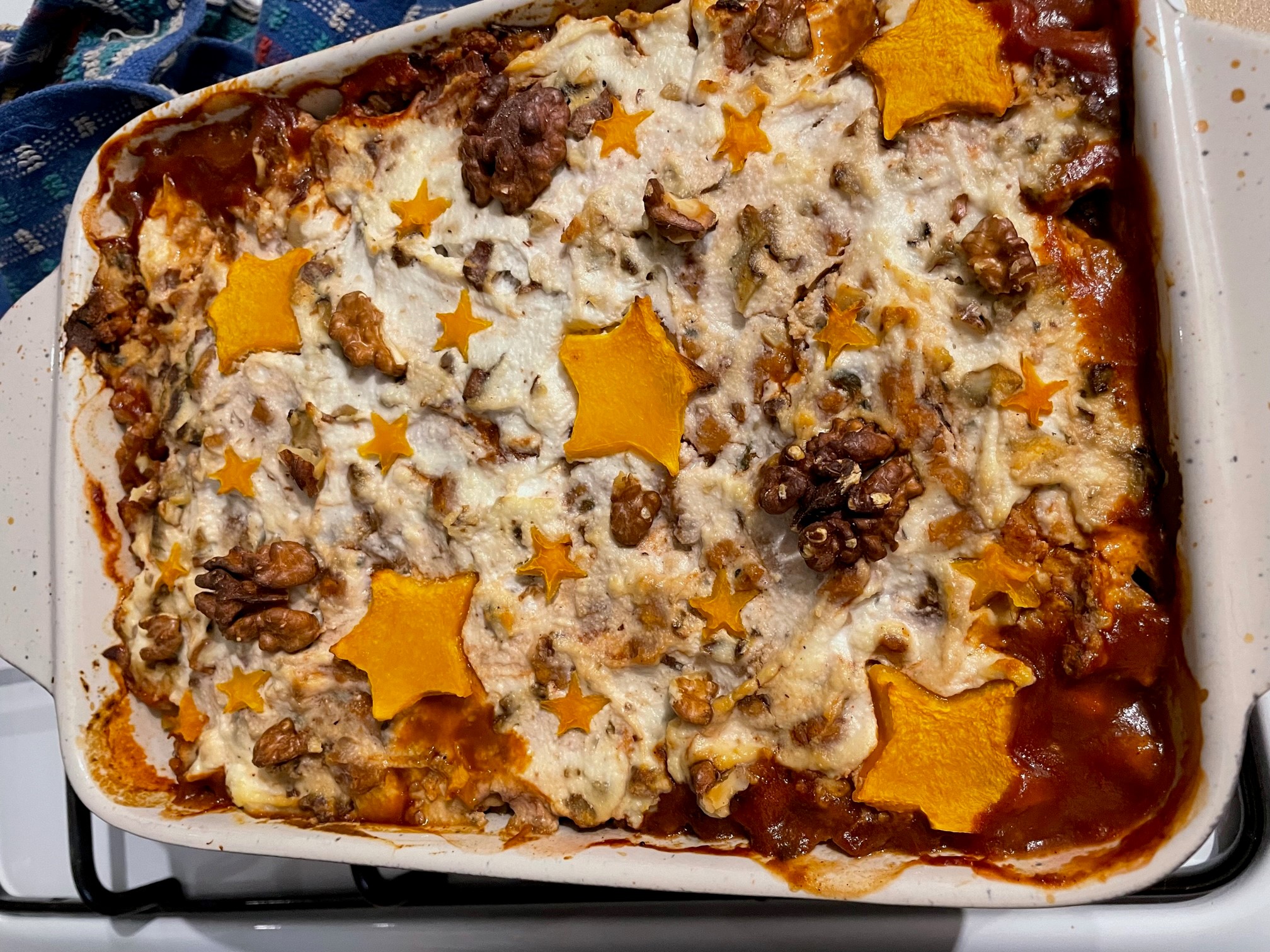 Lasagnes de Butternut, Ricotta et Noix 3