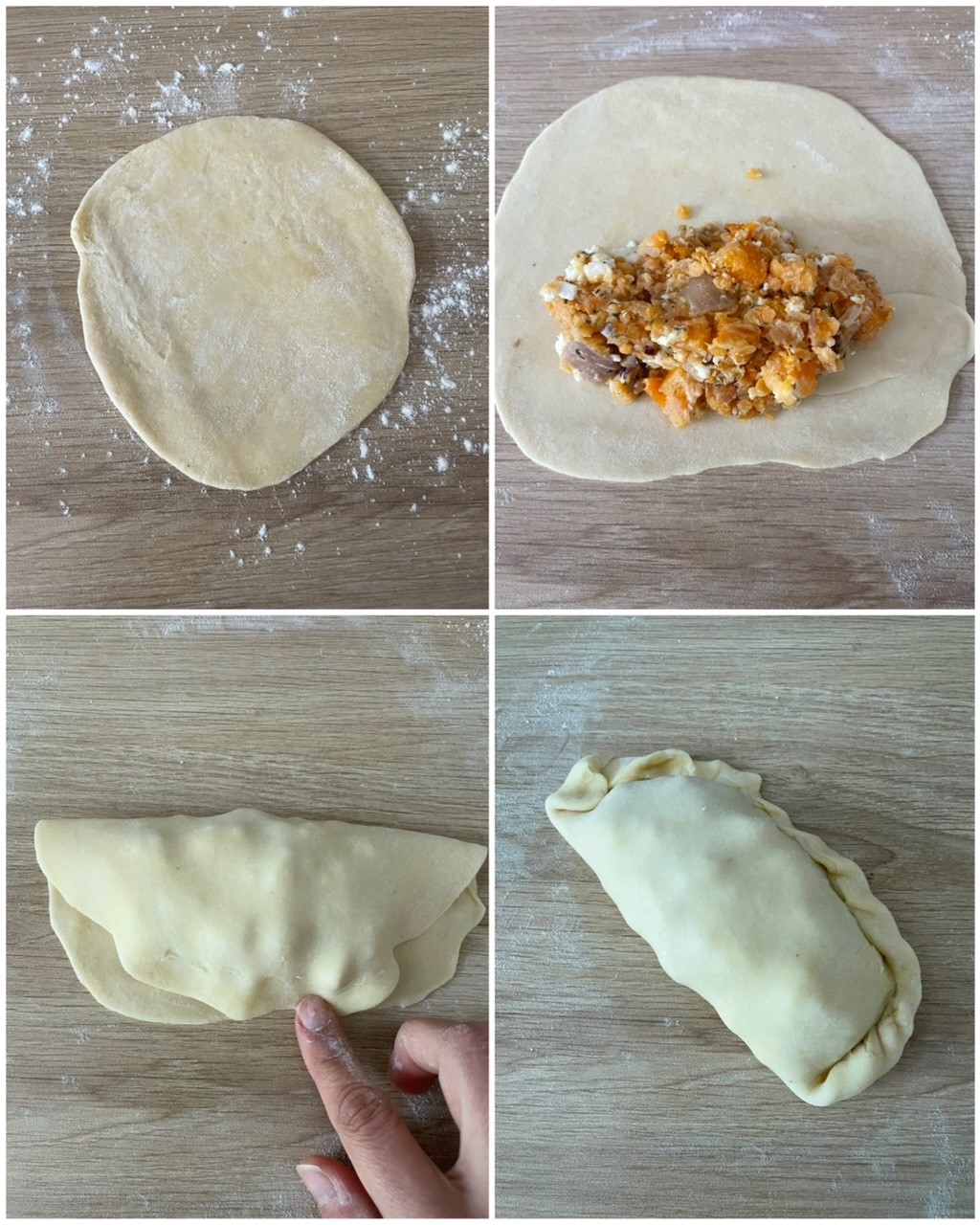 Chaussons Butternut, Lentilles corail, Feta 3