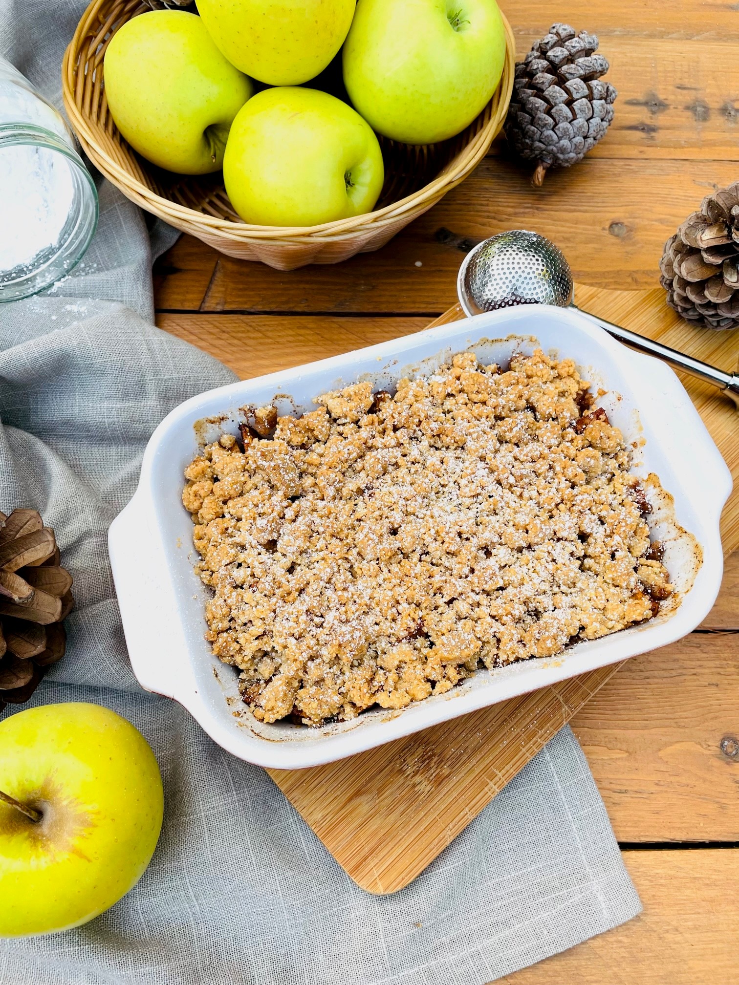 Crumble aux Pommes 4