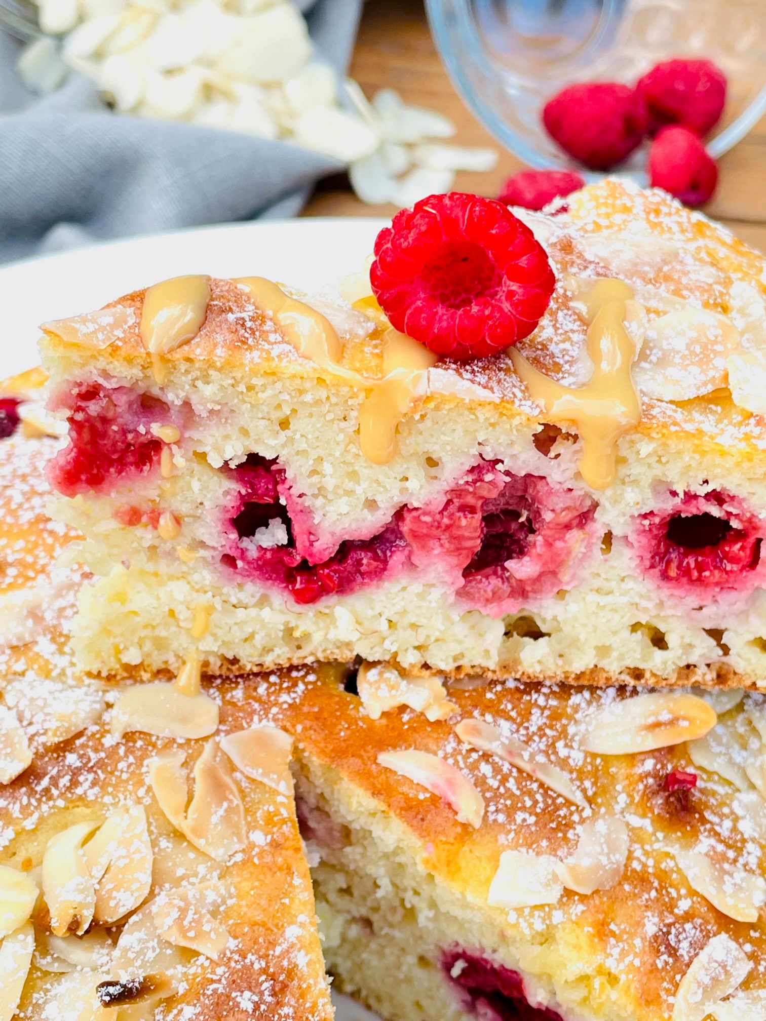 Gâteau Framboise, Ricotta, Citron, Amande 8