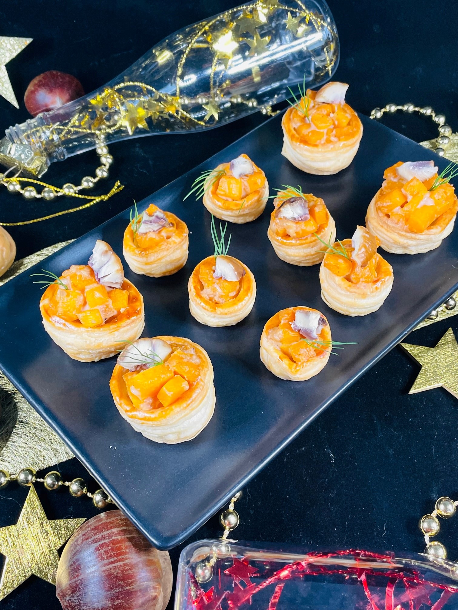 Mini Vol-au-vent Butternut, Châtaigne 4