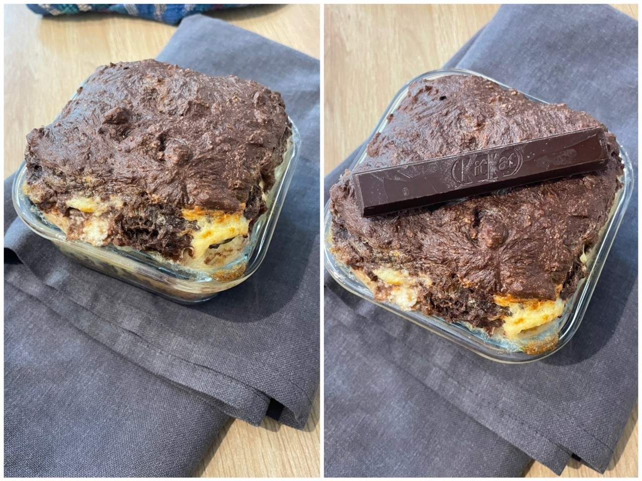 Porridge KitKat fourrage Cheesecake 2