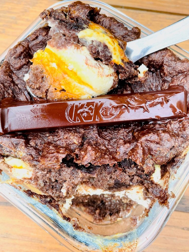 Porridge Kitkat Fourrage Cheesecake 6 768x1024