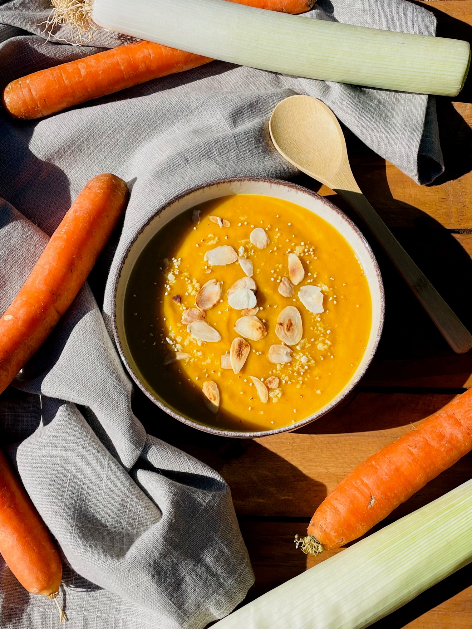 Soupe Carottes, Navets, Poireaux 1