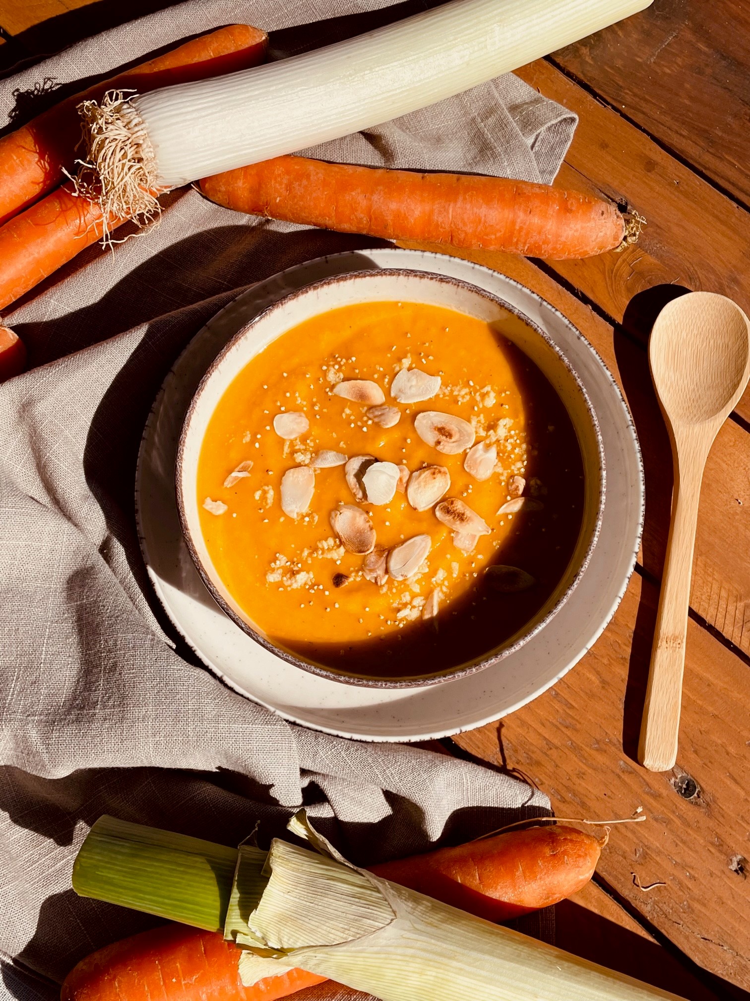 Soupe Carottes, Navets, Poireaux 2