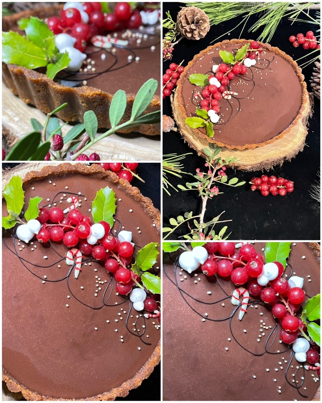 Tarte de Noël Choco Caramel 20