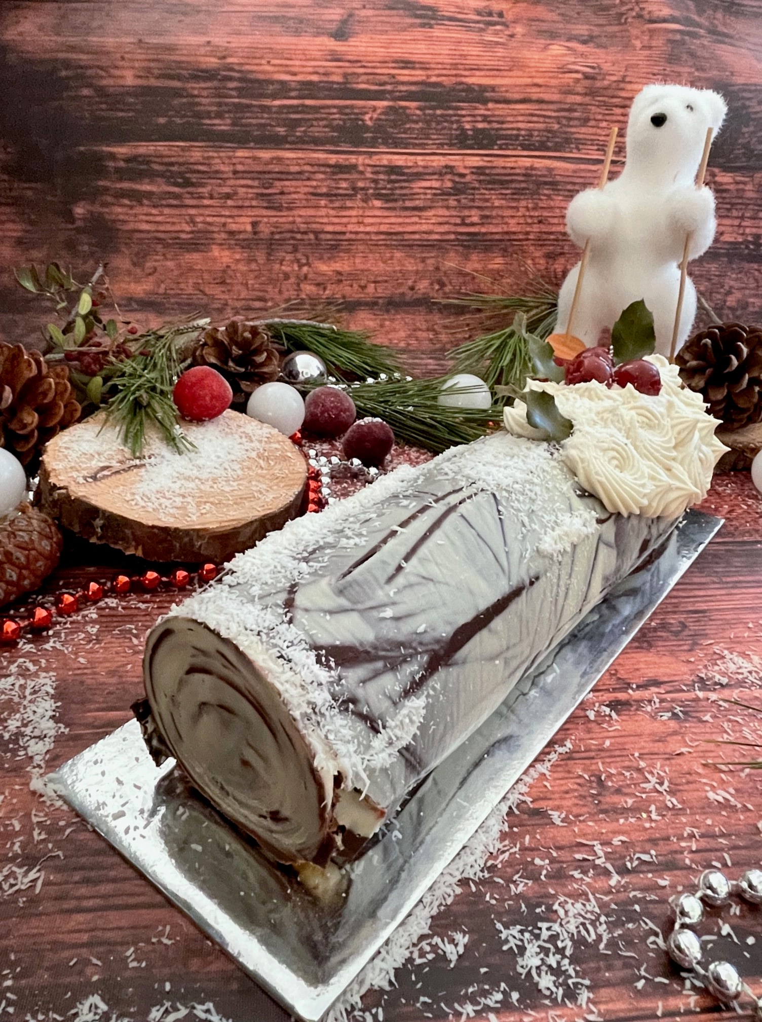 Bûche Fôret Blanche 9