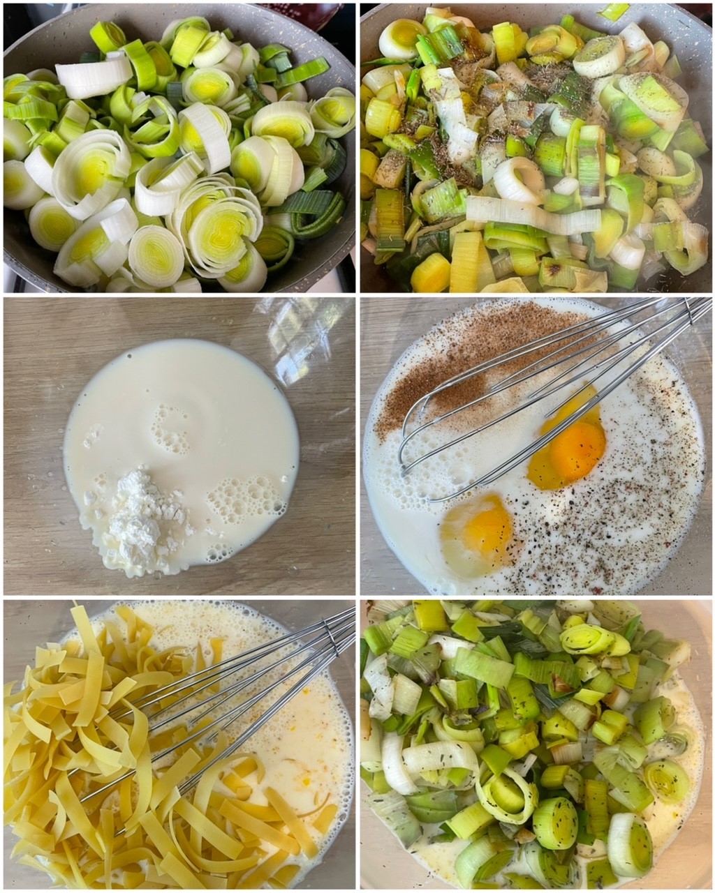 Gratin Poireau pâtes cassées 0