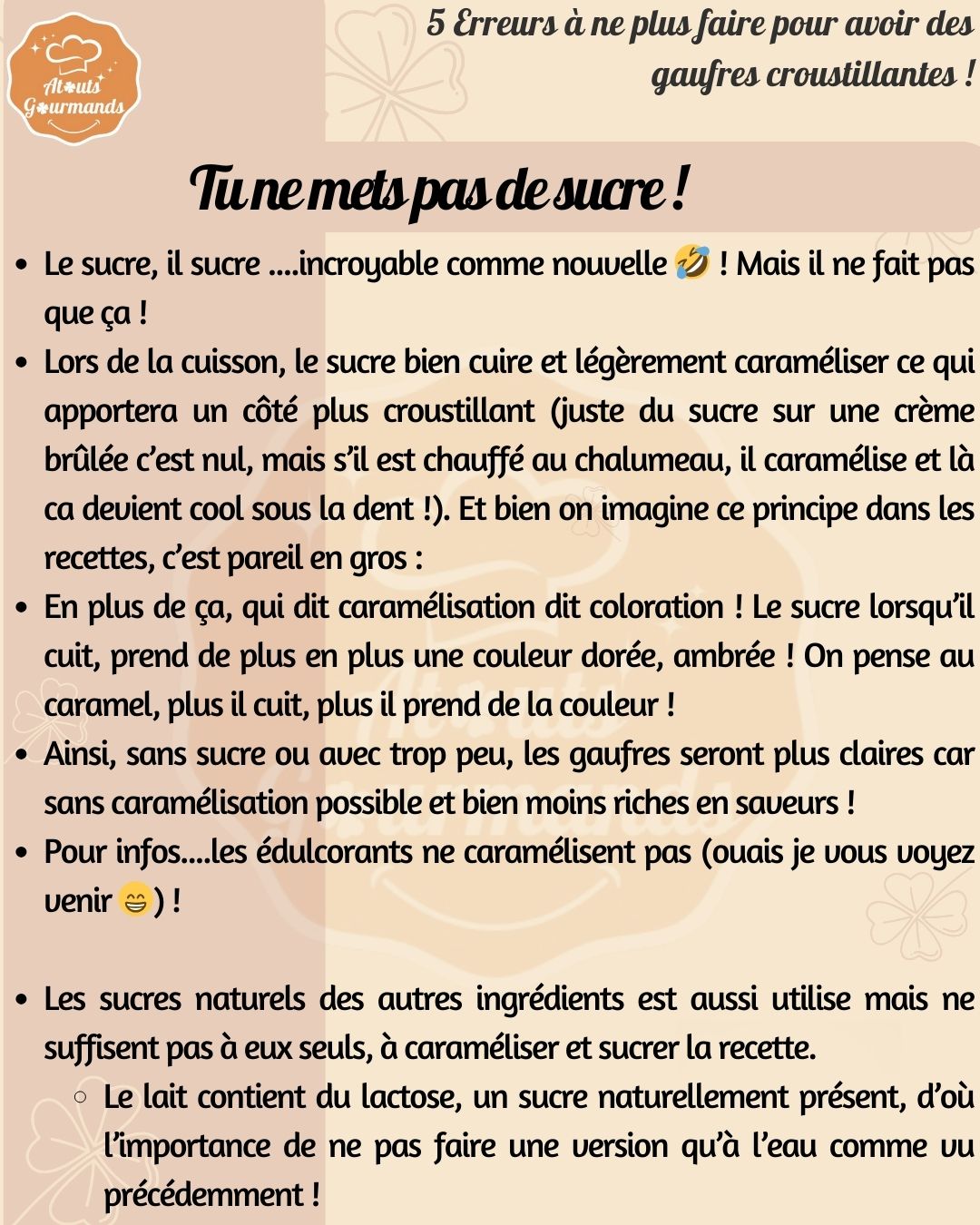 5 Erreurs A Ne Plus Faire Pour Avoir Des Gaufres Croustillantes 2