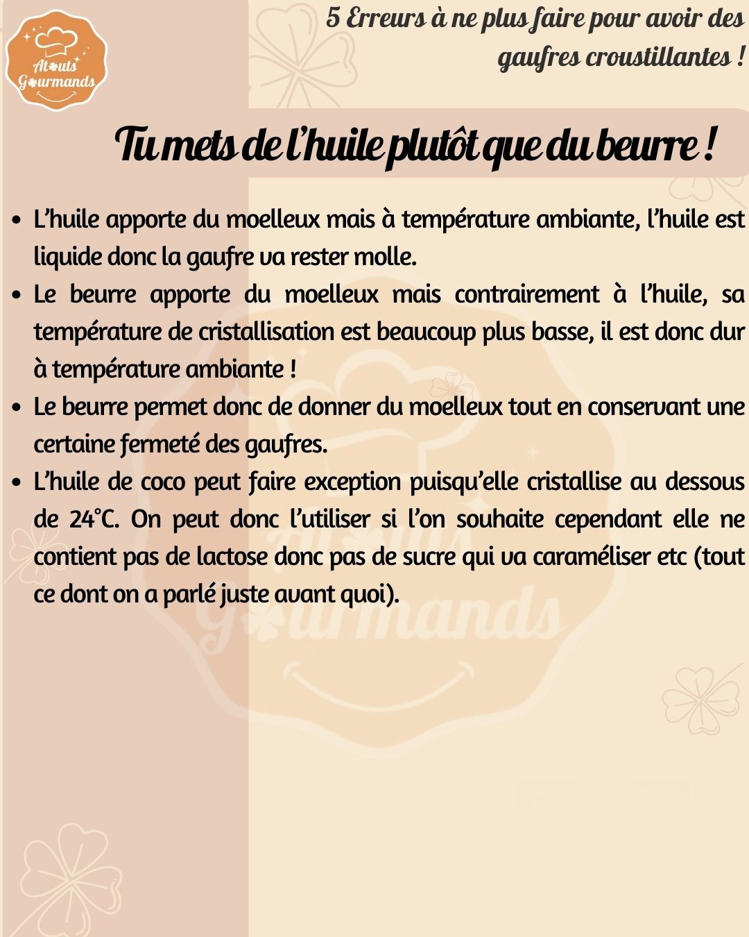 5 Erreurs A Ne Plus Faire Pour Avoir Des Gaufres Croustillantes 3